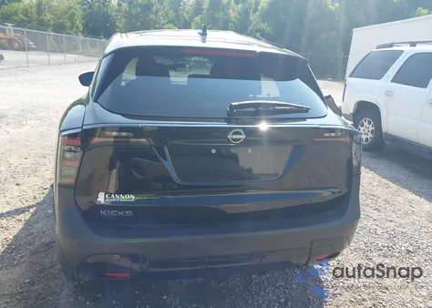 2025 Nissan Kicks Sv Fwd from USA, damaged, VIN 3N8AP6CA2SL346763